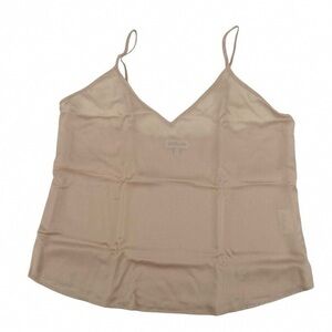 Chic Beige Camisole with Spaghetti Straps